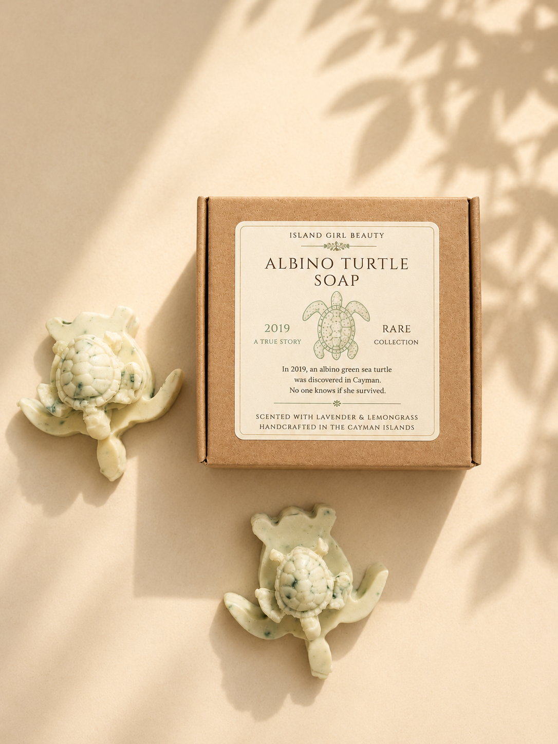 Albino Turtle Bar Soap