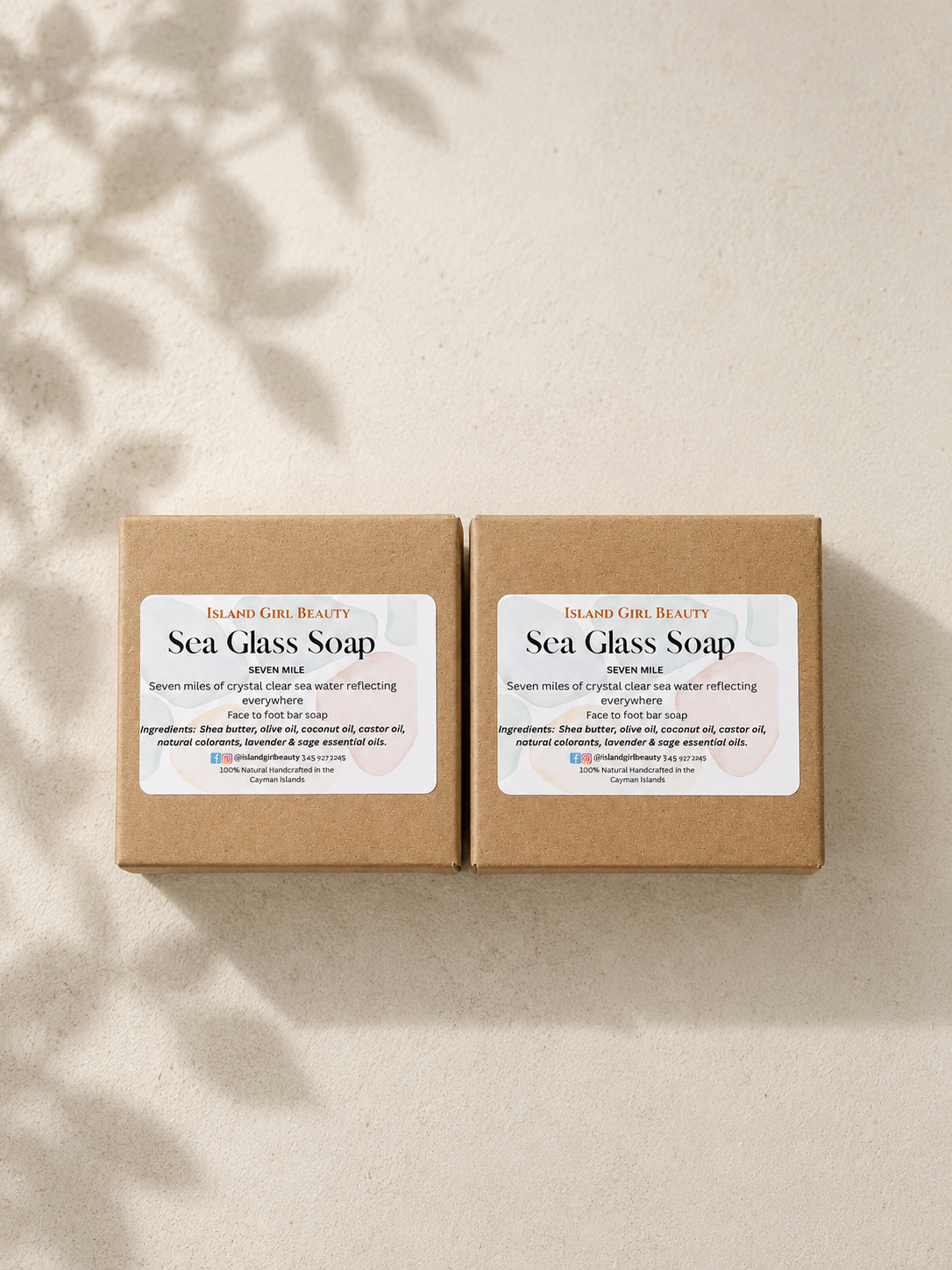 Seven Mile Beach Sea Glass Bar Soap