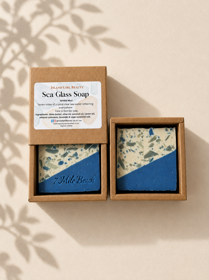 Seven Mile Beach Sea Glass Bar Soap
