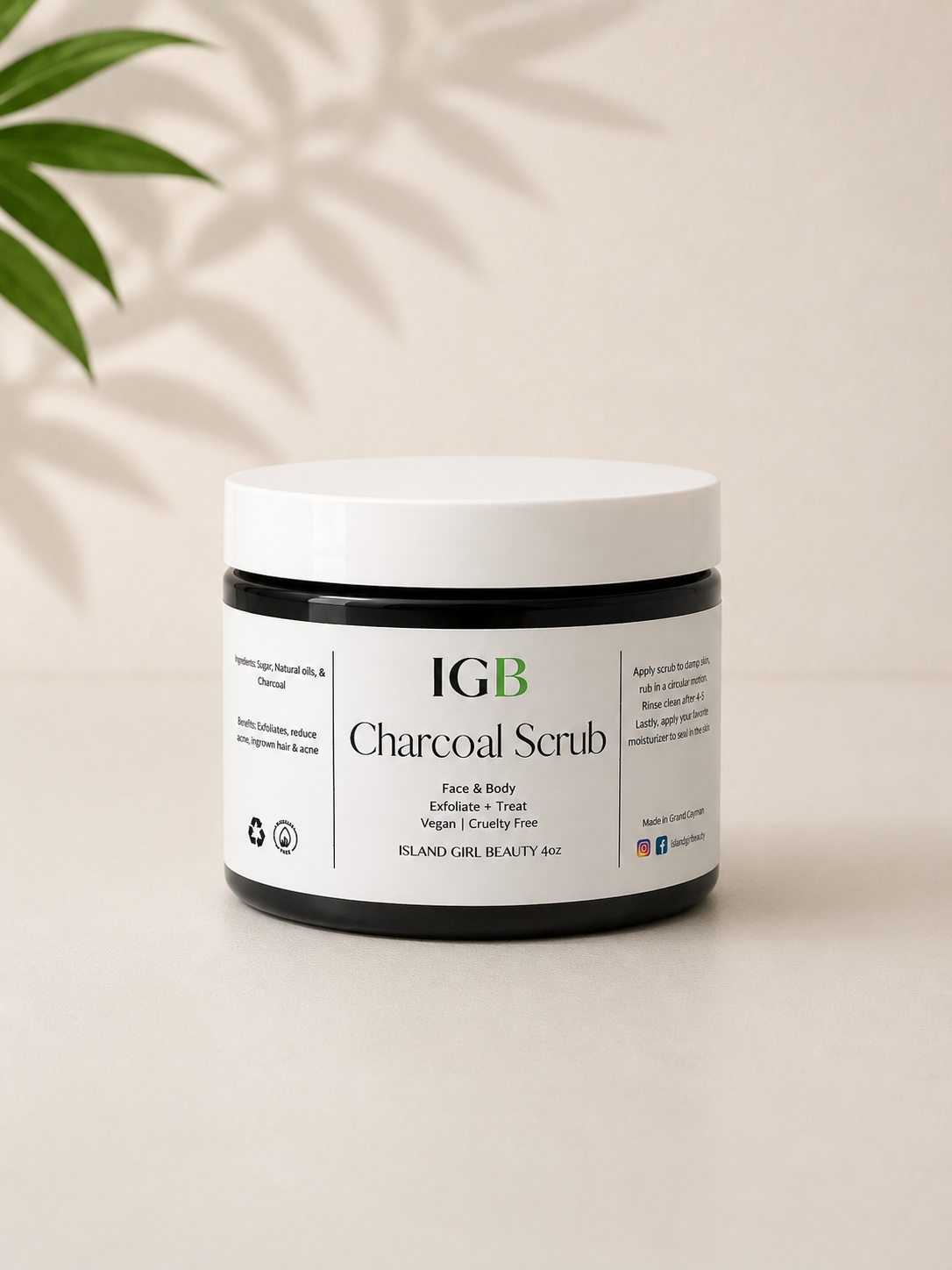 Charcoal Scrub