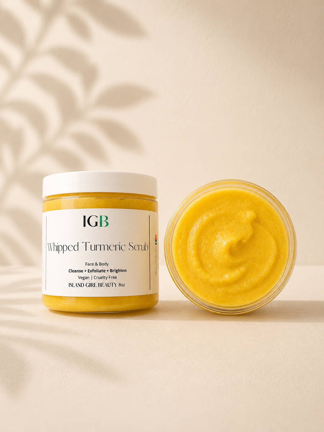 Whipped Turmeric Scrub