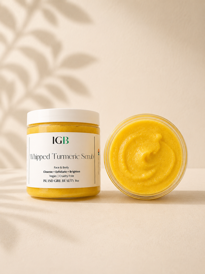 Whipped Turmeric Scrub