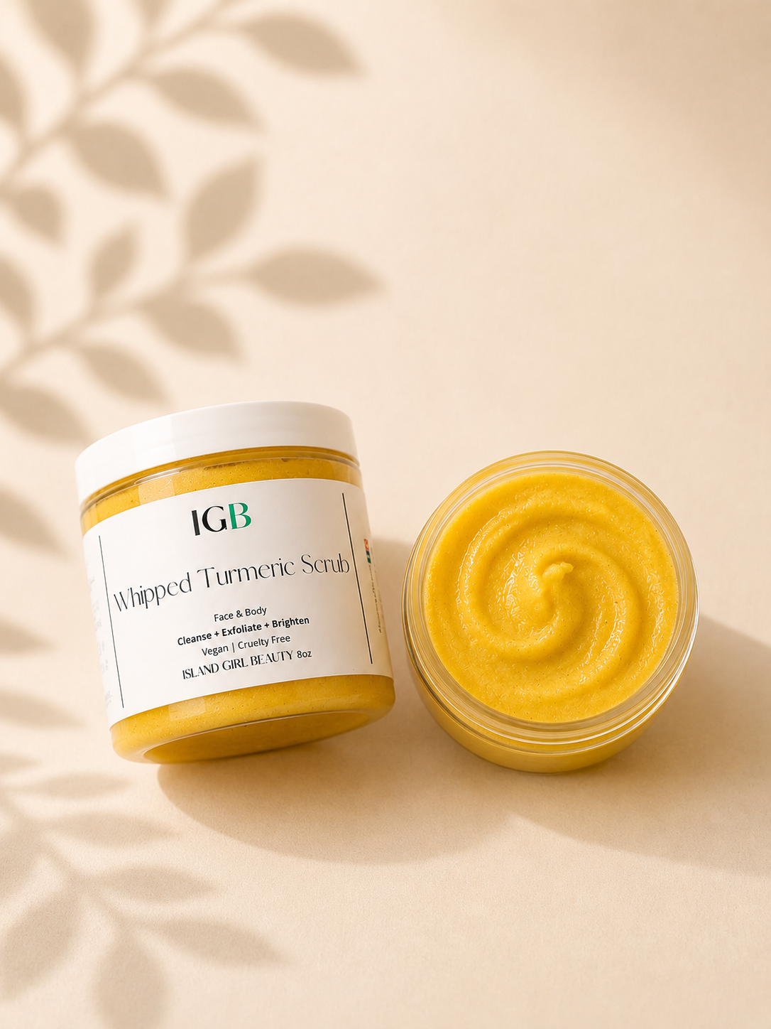 Whipped Turmeric Scrub